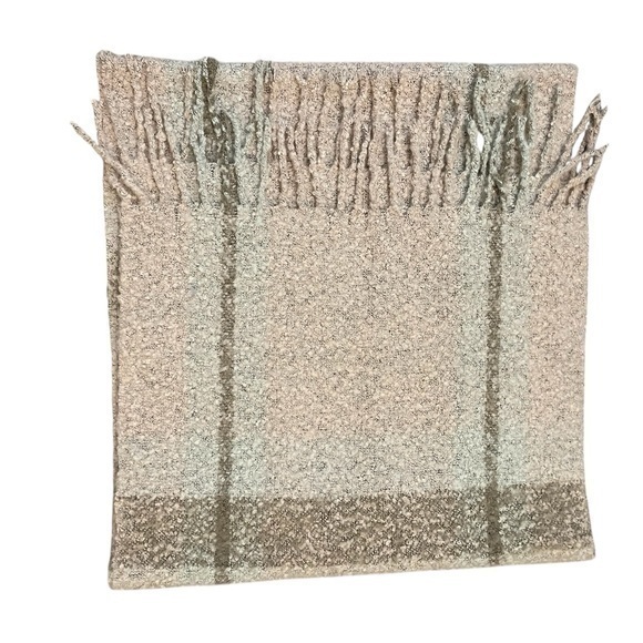 Echo Accessories - Pink Plaid Scarf